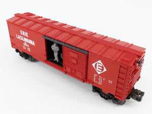 O Gauge 3-Rail Lionel 6-19809 EL Erie Lackawanna Operating Box Car #9228