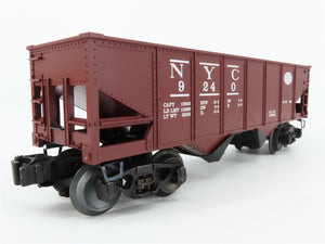 O Gauge 3-Rail Lionel 6-9240 NYC New York Central Operating 2-Bay Hopper #9240