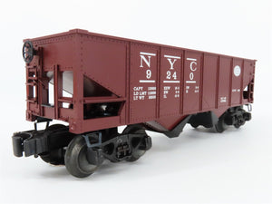 O Gauge 3-Rail Lionel 6-9240 NYC New York Central Operating 2-Bay Hopper #9240