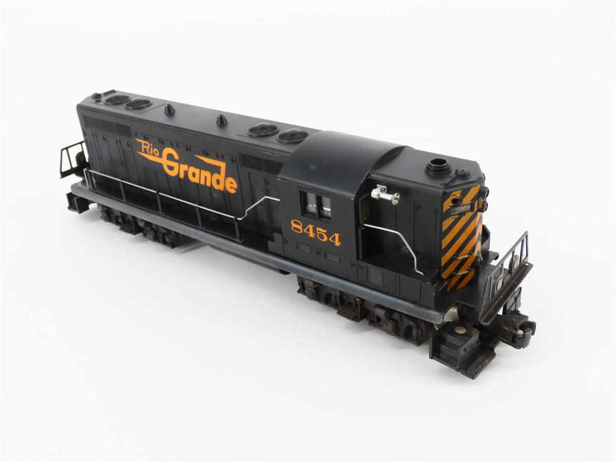 O Gauge 3-Rail Lionel 6-8454 D&amp;RGW Rio Grande EMD GP7 Diesel Locomotive #8454