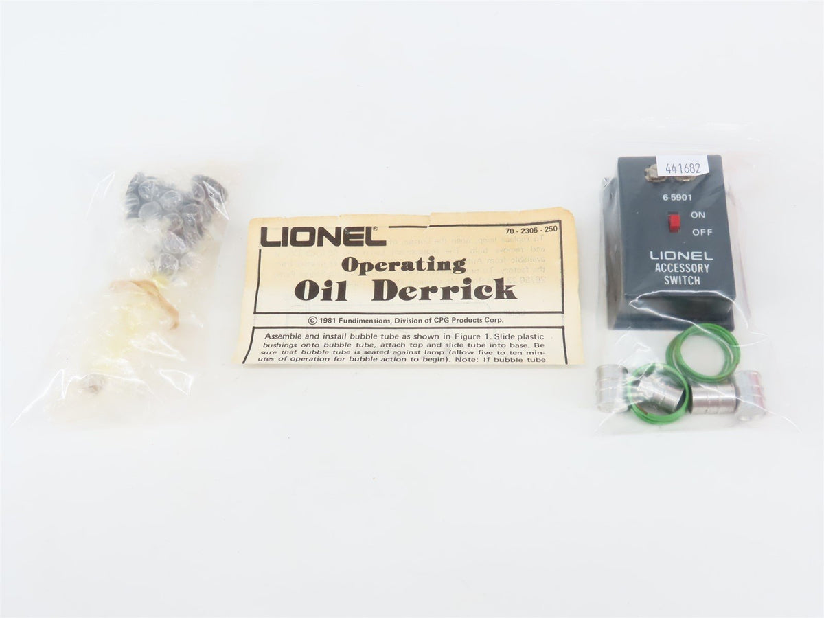 O 1/48 Scale Lionel 6-2305 Oil Derrick &amp; Pump