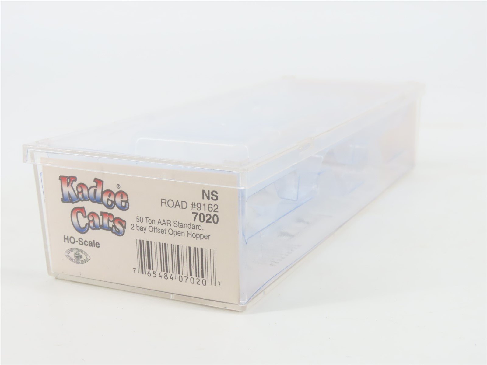 HO Scale Kadee Cars #7020 NS Norfolk Southern 2-Bay Hopper #9162 w/ Load