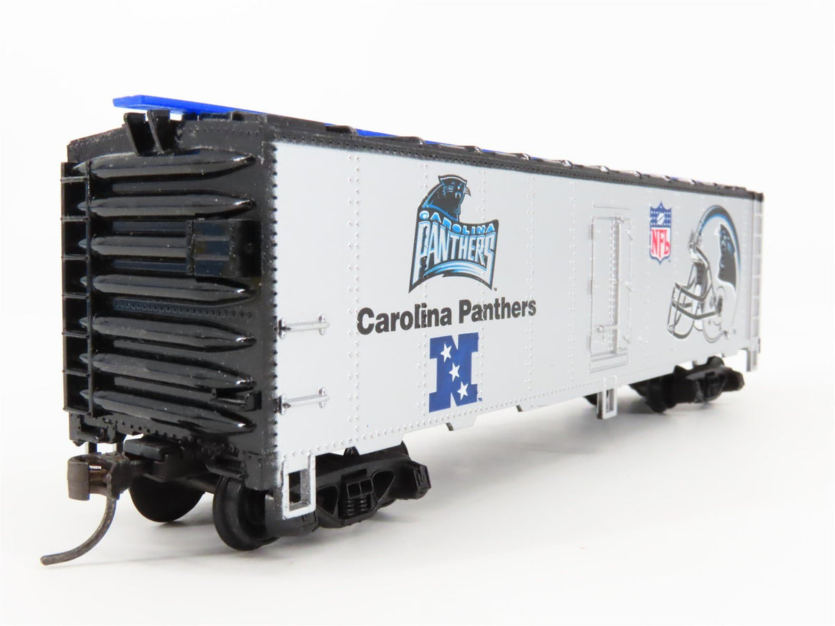 HO Scale Mantua Collectibles #733-830 NFL Carolina Panthers 41&#39; Steel Reefer