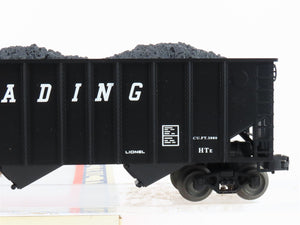 O Gauge 3-Rail Lionel 6-17111 RDG Reading 3-Bay Hopper #17111 w/ Load