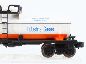 O Gauge 3-Rail Lionel AIRCO Industrial Gases Single Dome Tank Car #97330