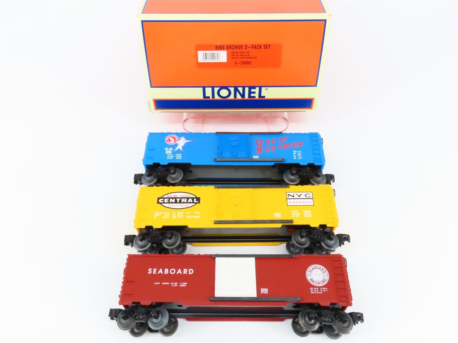O Gauge 3-Rail Lionel #6-29282 GN SAL NYC 6464 Boxcar