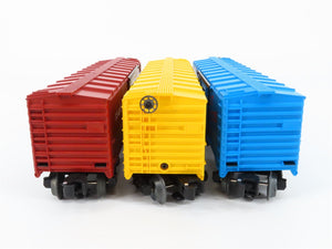 O Gauge 3-Rail Lionel #6-29282 GN SAL NYC 6464 Boxcar Archive 3-Pack Set