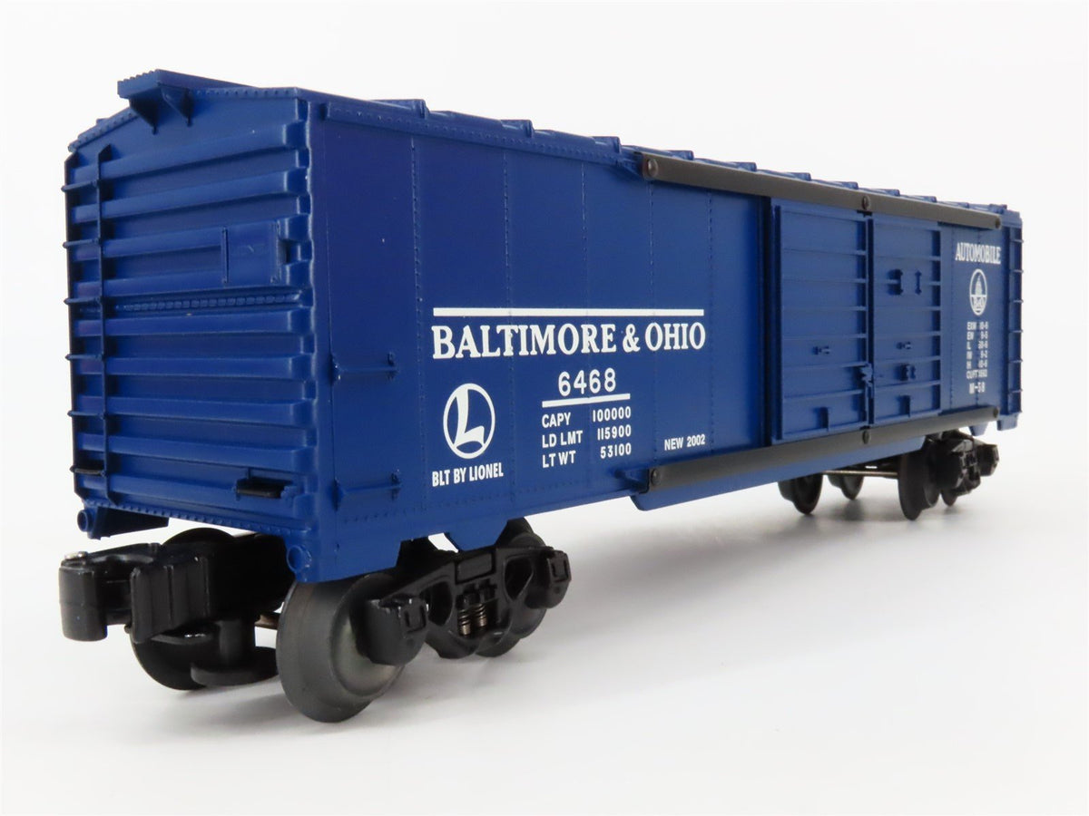 O Gauge 3-Rail Lionel #6-39227 B&amp;O NH Double Door Automobile Box Cars 3-Pack