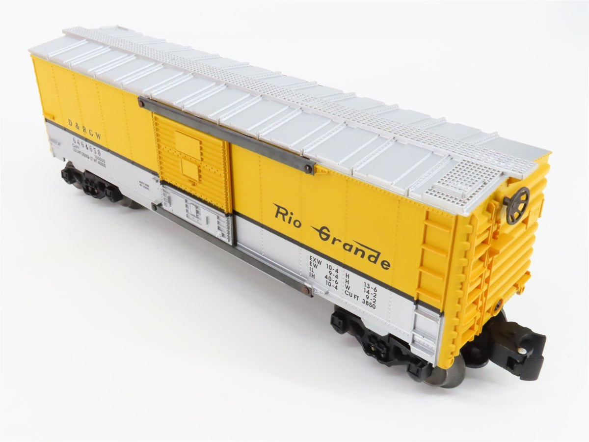 O Gauge 3-Rail Lionel #6-29289 NH ATSF D&amp;RGW 6464 BC Series IX Box Car 3-Pack