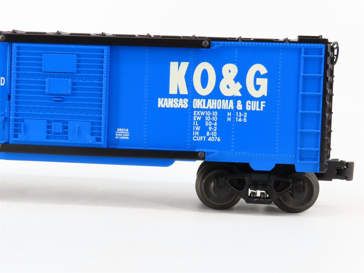 O Gauge 3-Rail Lionel #6-39211 SP&amp;S WAB KO&amp;G 6464 Archive BC Box Car 3-Pack