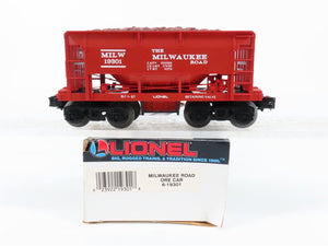 O/O27 Gauge 3-Rail Lionel #6-19301 MILW Milwaukee Road Ore Car w/ Load