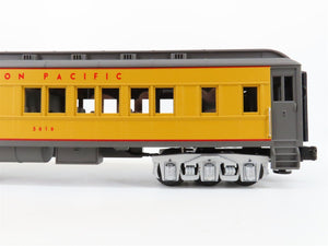 O/27 Gauge 3-Rail MTH Rail King #30-6253 UP Madison 2-Car Passenger Set