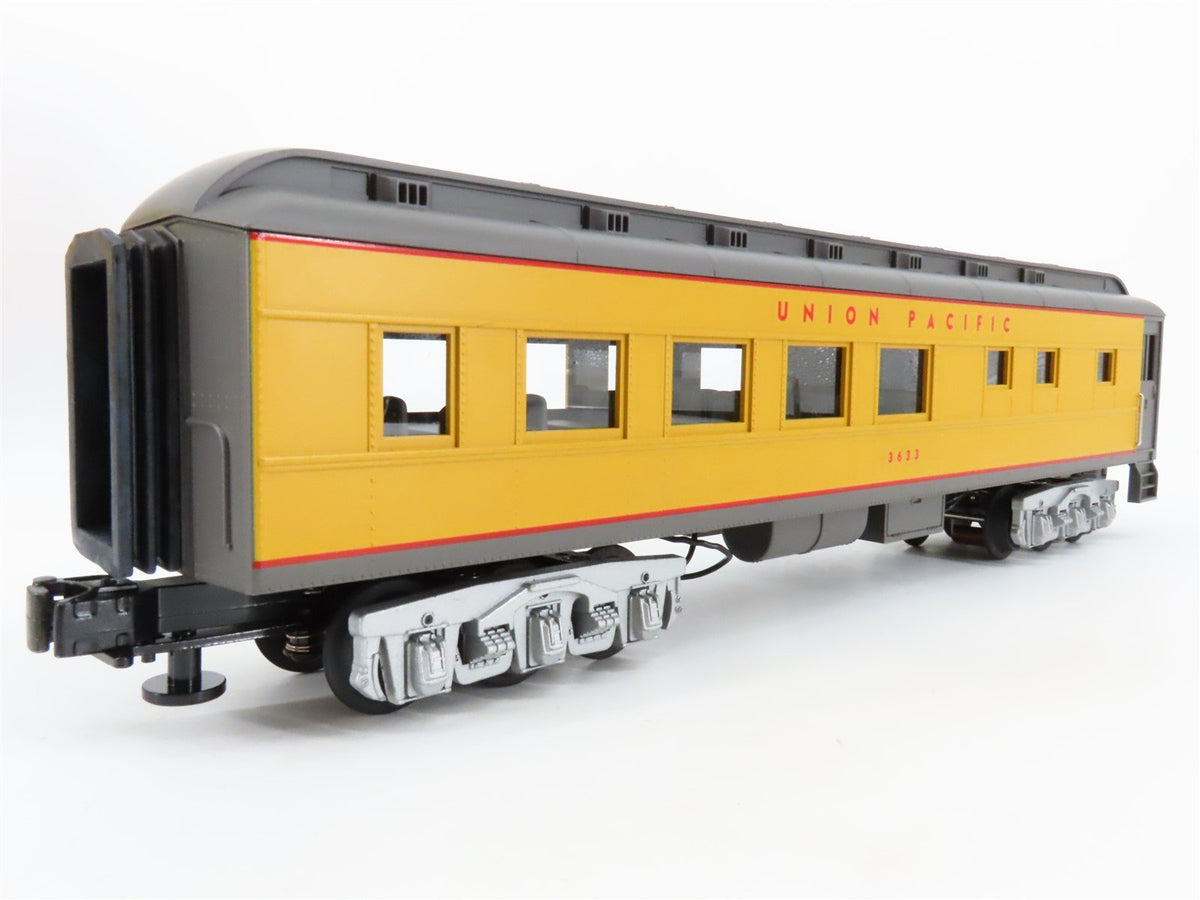 O/27 Gauge 3-Rail MTH Rail King #30-6253 UP Madison 2-Car Passenger Set