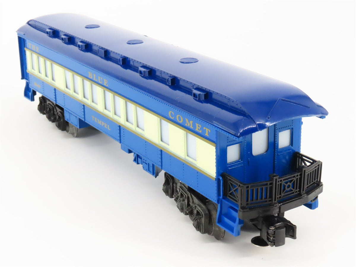 O27 Gauge 3-Rail Lionel 6-9540 Blue Comet Observation Passenger Car &quot;Tempel&quot;