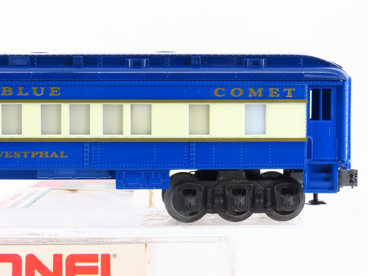 O27 Gauge 3-Rail Lionel 6-9539 Blue Comet Coach Passenger Car &quot;Westphal&quot;