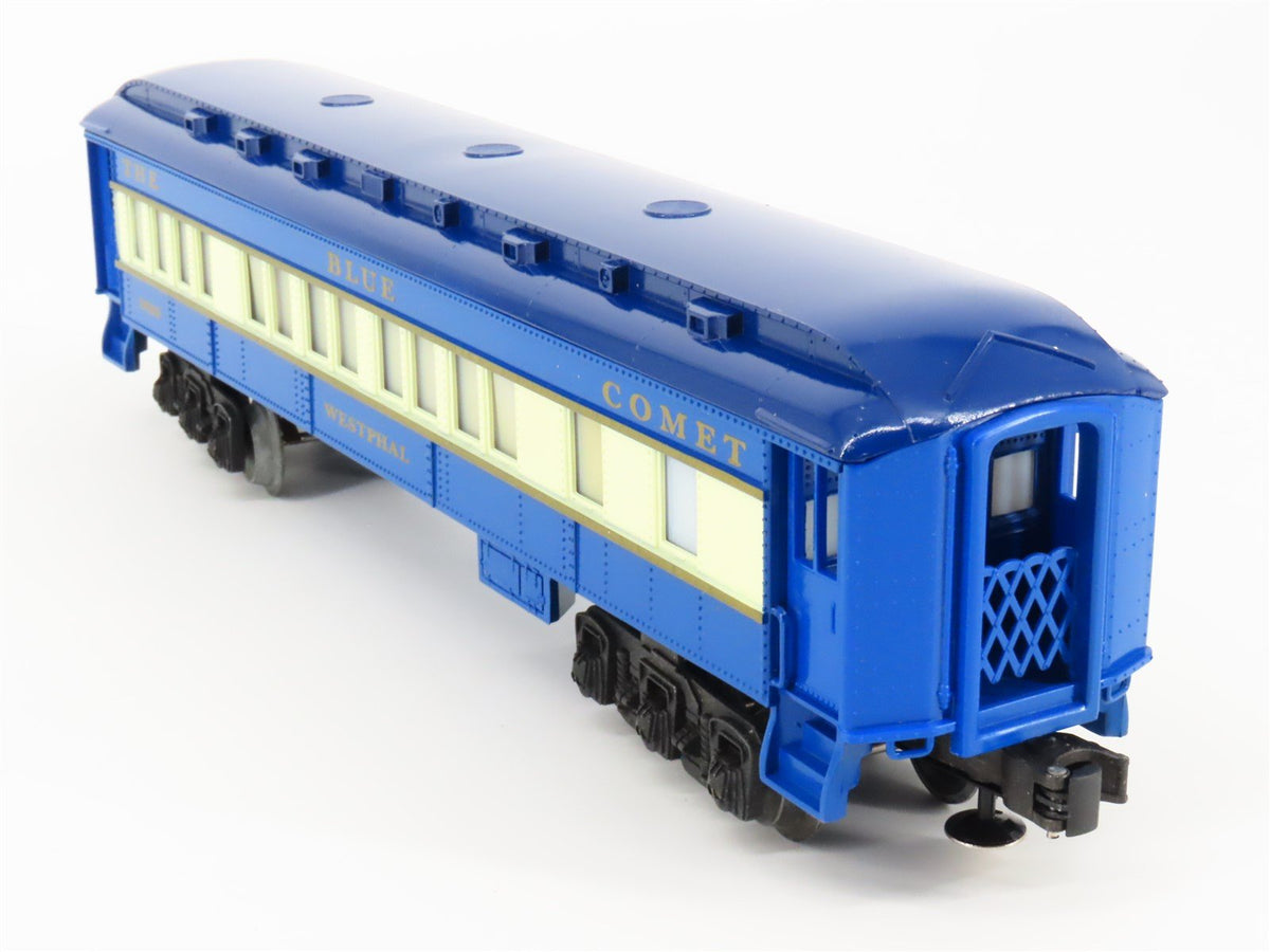 O27 Gauge 3-Rail Lionel 6-9539 Blue Comet Coach Passenger Car &quot;Westphal&quot;