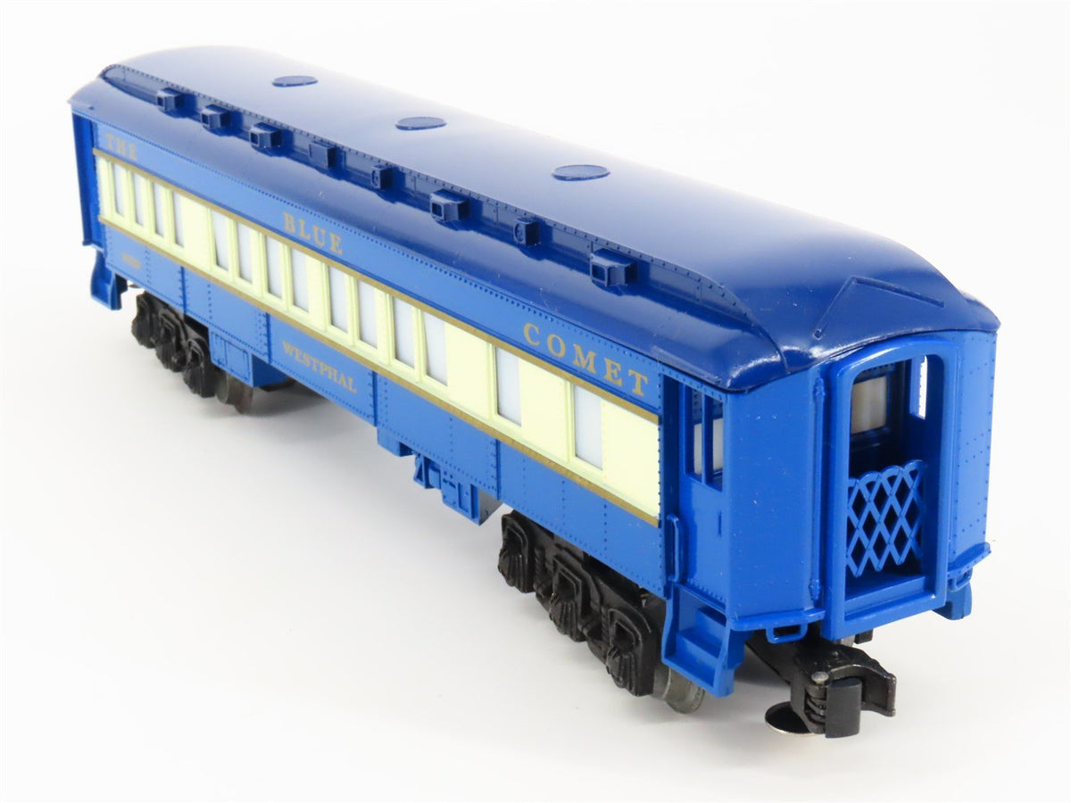 O27 Gauge 3-Rail Lionel 6-9539 Blue Comet Coach Passenger Car &quot;Westphal&quot;