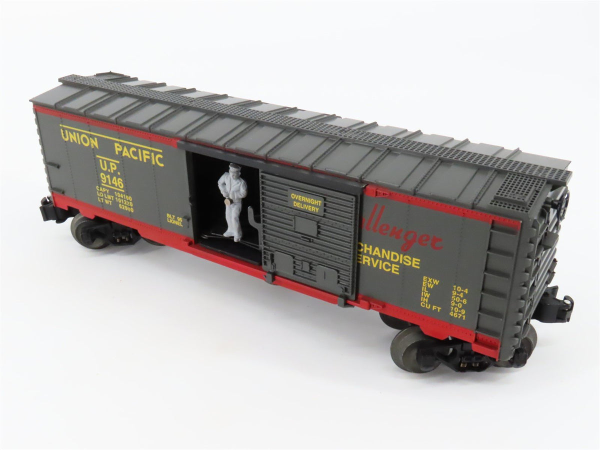 O Gauge 3-Rail Lionel 6-19821 UP Union Pacific Challenger Operating Box Car 9146