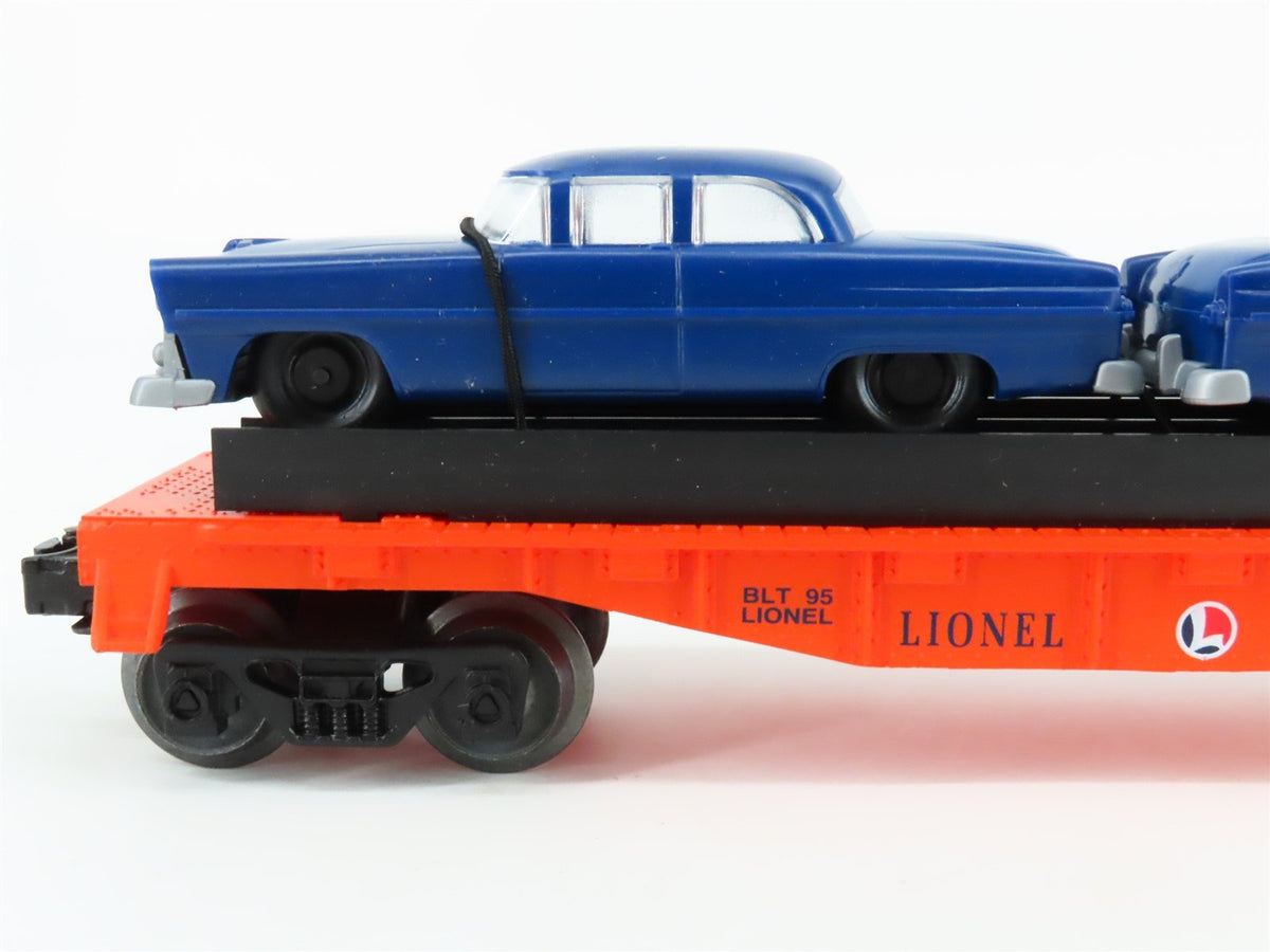 O Gauge 3-Rail Lionel 6-16933 Lionel Lines Flat Car #16933 w/ Automobiles