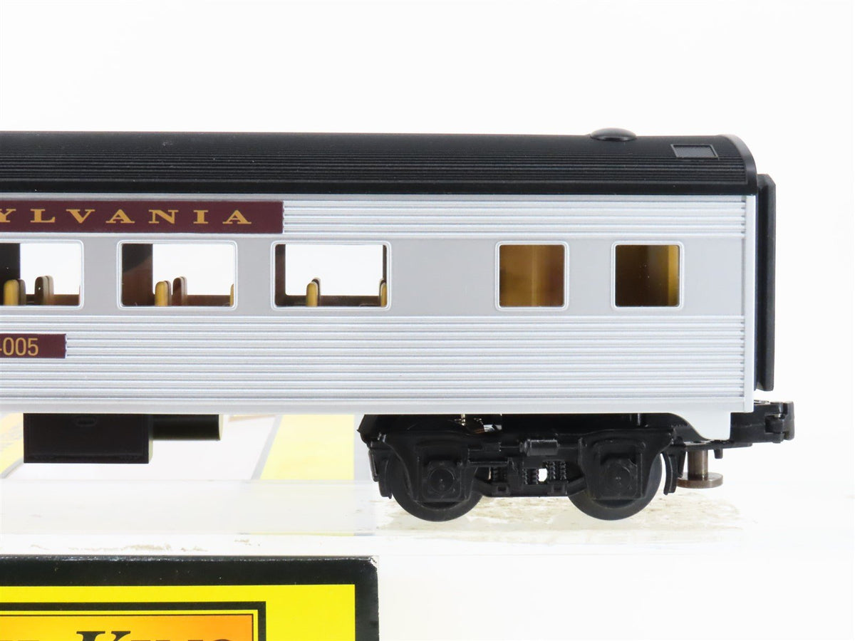 O27 Gauge 3-Rail MTH RailKing 30-6071 PRR Streamlined Coach Passenger #4005