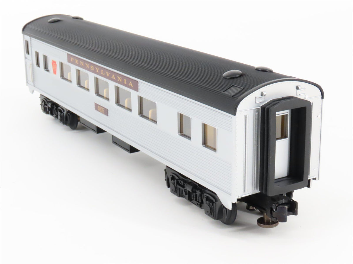 O27 Gauge 3-Rail MTH RailKing 30-6071 PRR Streamlined Coach Passenger #4005