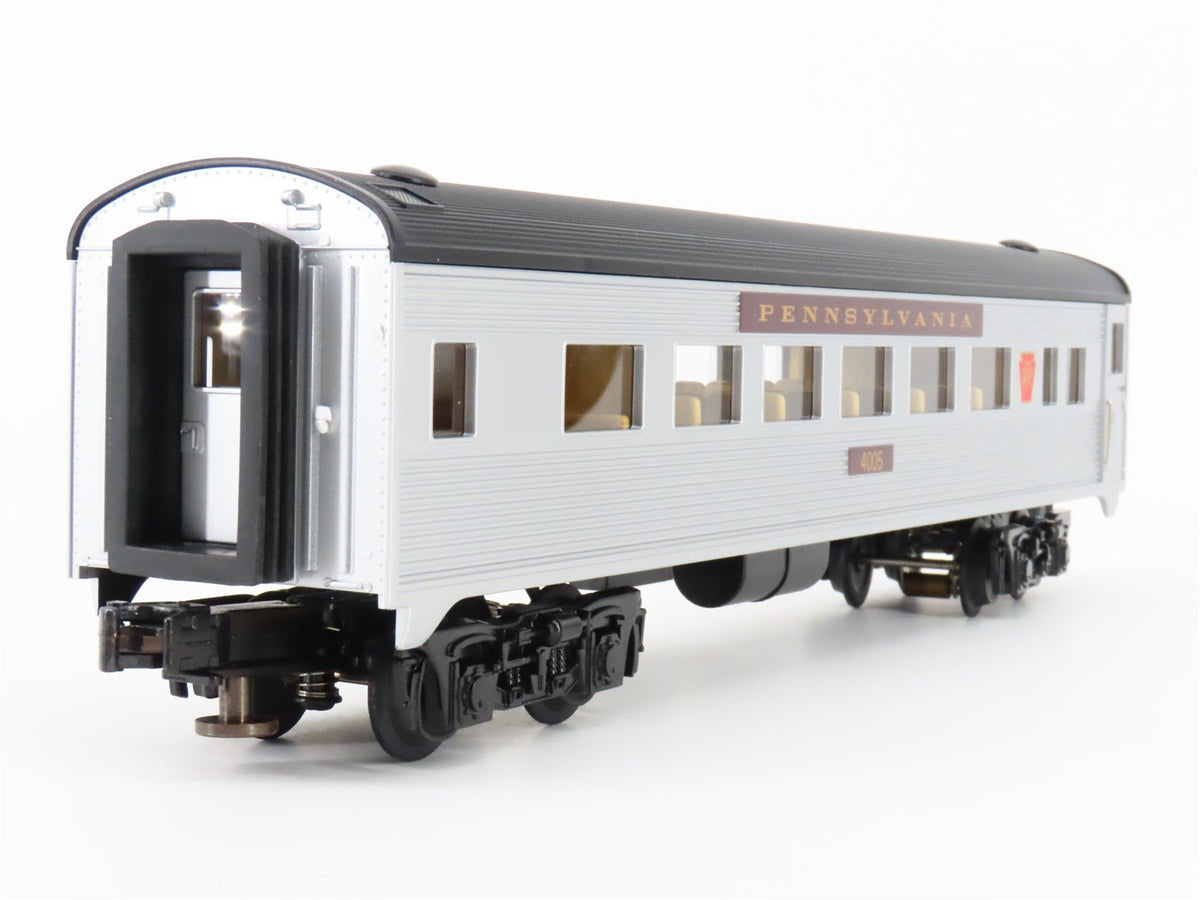 O27 Gauge 3-Rail MTH RailKing 30-6071 PRR Streamlined Coach Passenger #4005