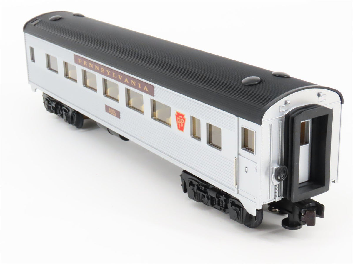 O27 Gauge 3-Rail MTH RailKing 30-6071 PRR Streamlined Coach Passenger #4005