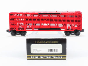 O Gauge 3-Rail K-Line K763-1051 ATSF Santa Fe Stock Car #27026