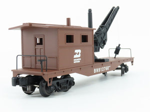 O27 Gauge 3-Rail Industrial Rail IDM-1702 BN Burlington Northern Work Caboose