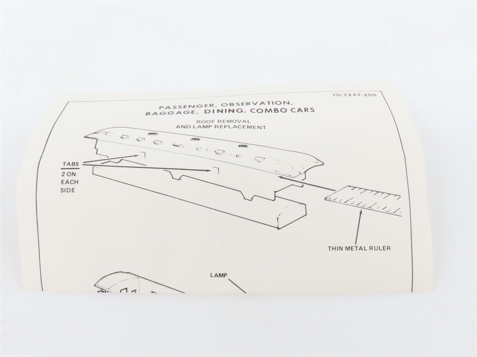 O Gauge 3-Rail Lionel 6-19010 B&O Baltimore & Ohio Diner Passenger #19010