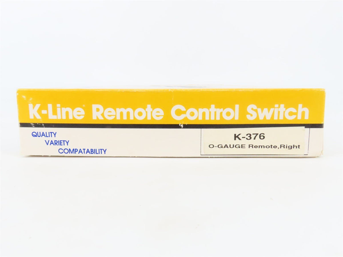 O Gauge 3-Rail K-Line K-376 Remote Control Switch Left Track