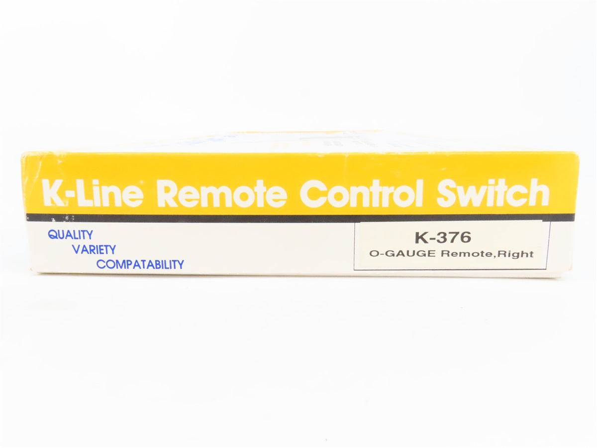 O Gauge 3-Rail K-Line K-376 Remote Control Switch Right Track