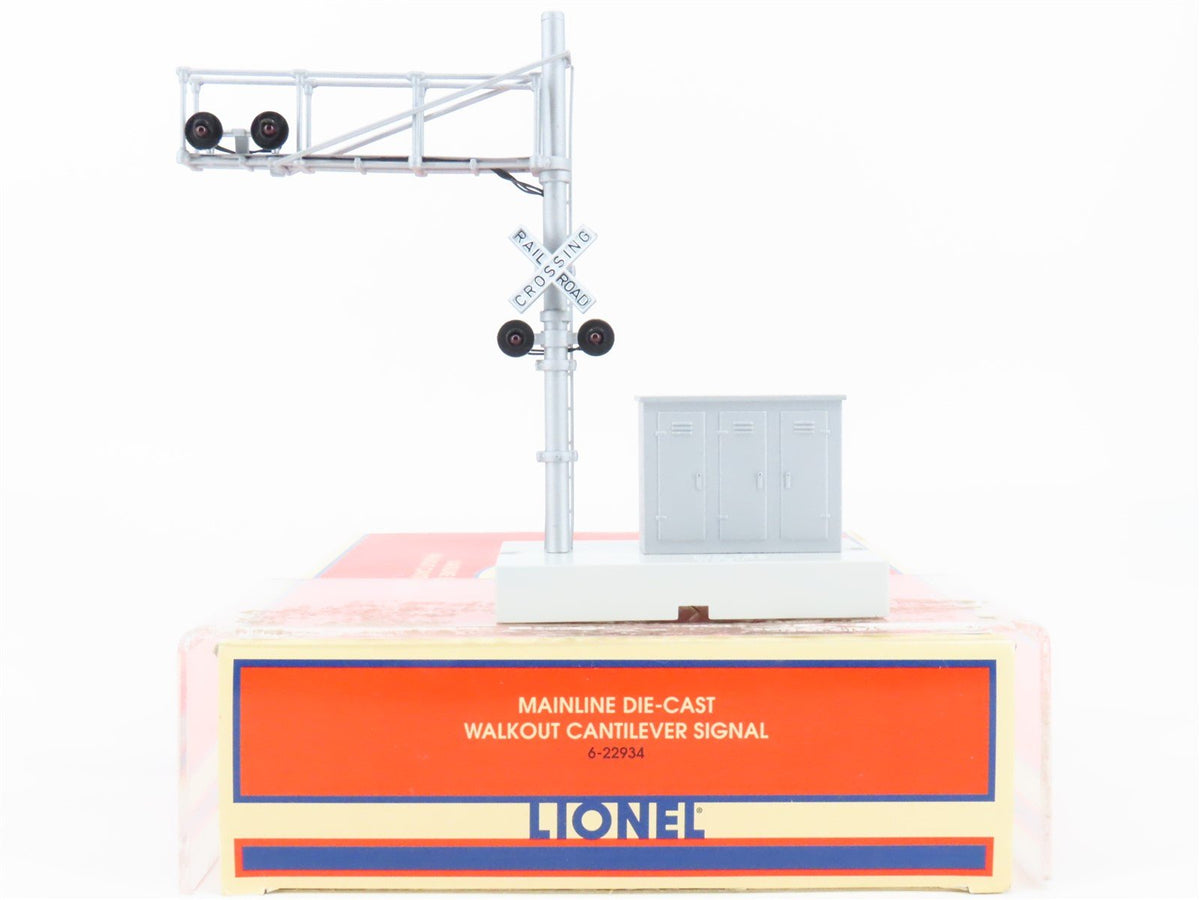 O 1/48 Scale Lionel 6-22934 Mainline Die-Cast Walkout Cantilever Signal