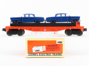 O Gauge 3-Rail Lionel 6-16933 Lionel Lines Flat Car #16933 w/ Automobiles