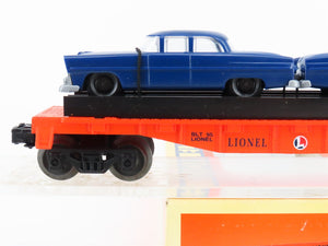 O Gauge 3-Rail Lionel 6-16933 Lionel Lines Flat Car #16933 w/ Automobiles