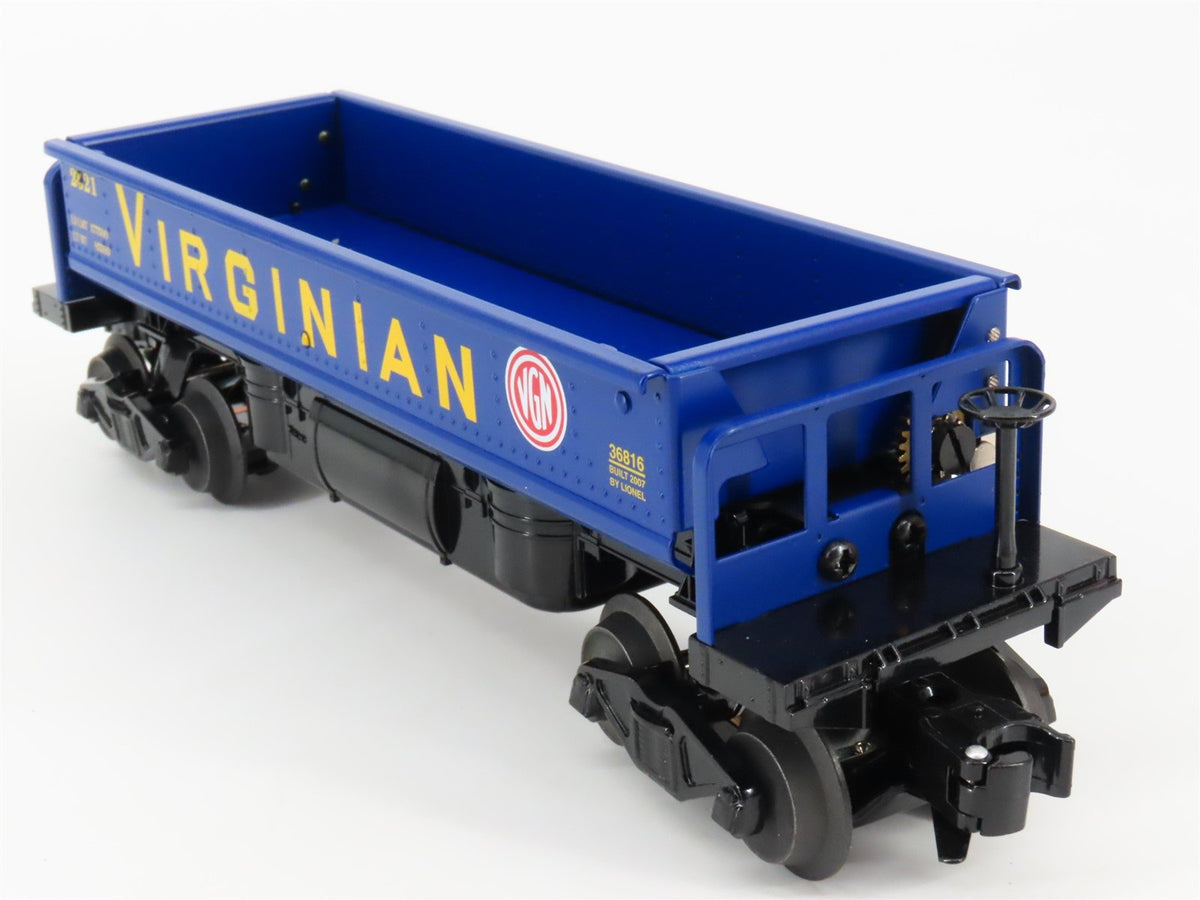 O Gauge 3-Rail Die-Cast Lionel 6-36816 VGN Virginian Coal Dump Car #2321