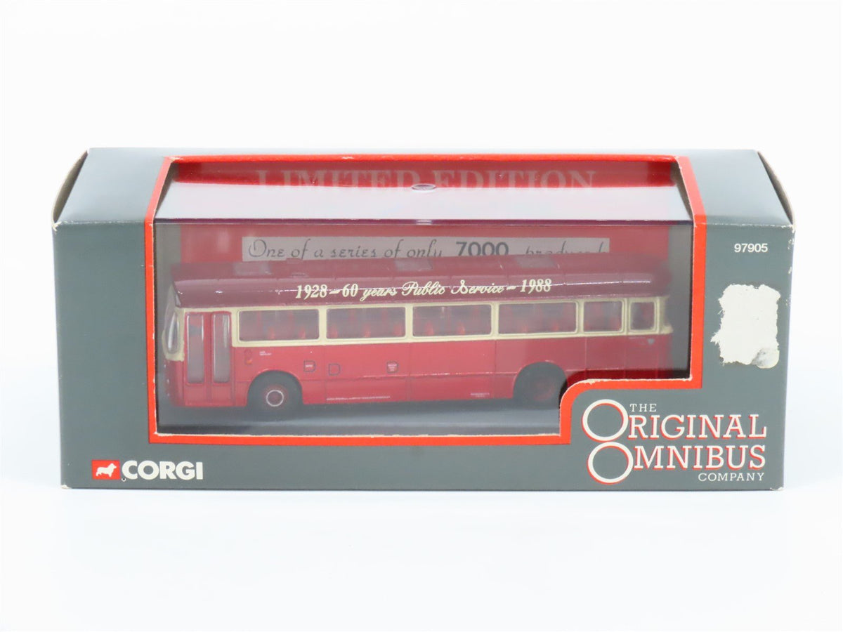 OO 1/76 Scale Corgi 97905 Leyland Leopard &quot;Blue Line&quot; Safeway Service Bus