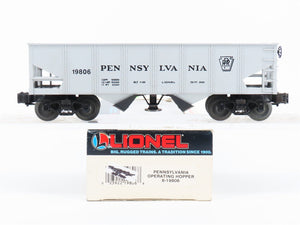 O Gauge 3-Rail Lionel 6-19806 PRR Pennsylvania Operating 2-Bay Hopper #19806