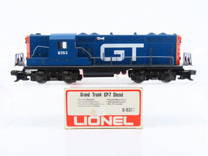 O Gauge 3-Rail Lionel 6-8353 GTW Grand Trunk Western EMD GP7 Diesel Locomotive