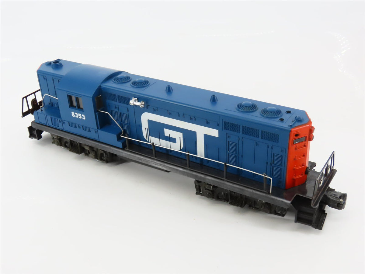 O Gauge 3-Rail Lionel 6-8353 GTW Grand Trunk Western EMD GP7 Diesel Locomotive