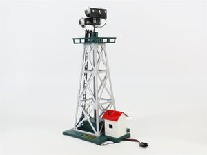 O 1/48 Scale MTH Rail King 30-9120 Metal Tower w/ Gabe The Lamplighter