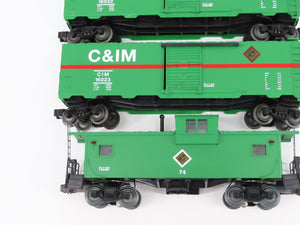 O Gauge 3-Rail Lionel C&IM Chicago & Illinois Midland Freight 4-Pack