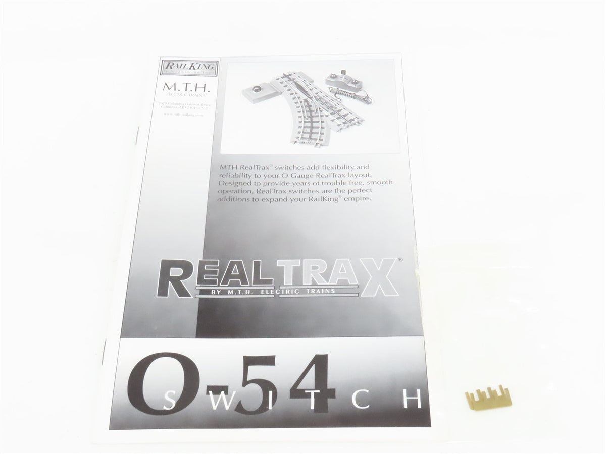 O Gauge MTH 40-1055 RealTrax O-54 Operating Right Hand Switch