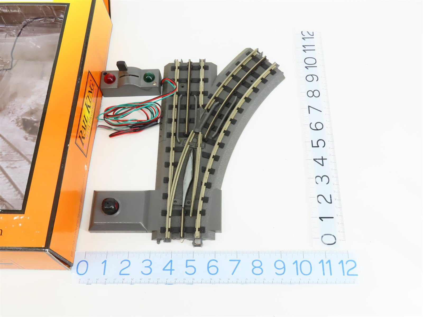 ［鉄道模型］Oゲージ　MTH レールキング 0-31 realtrax MTH Rail King Realtrax O-31 Curved Track Section O Scale Lot