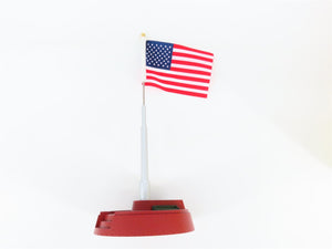 O Scale MTH 30-9074 American Flag Pole w/Base