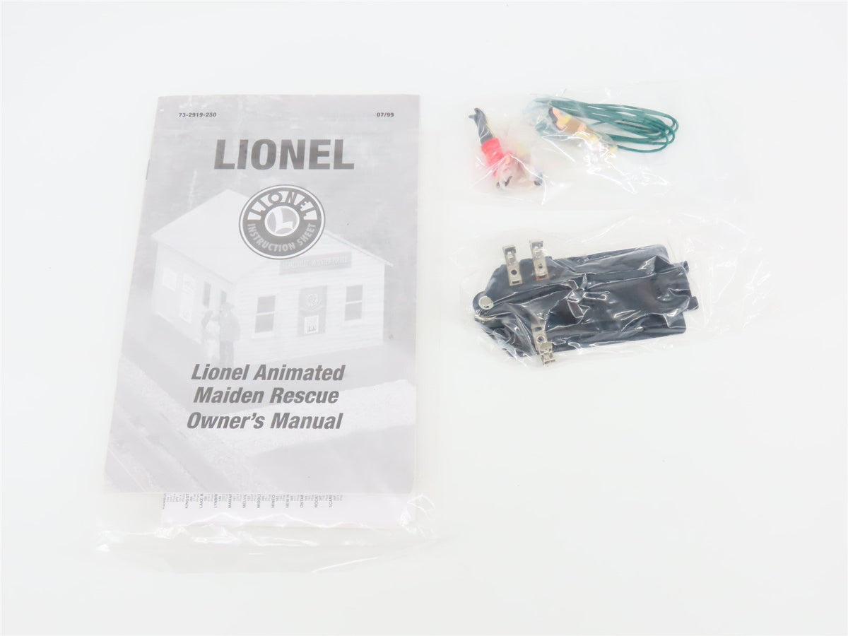 O 1/48 Scale Lionel 6-32919 Animated Maiden Rescue Mounted Police Station