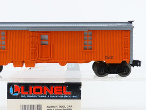 O Gauge 3-Rail Lionel 6-19655 Amtrak Tool Car #19655 w/ Lighted Interior