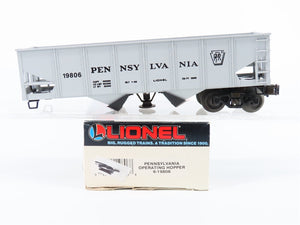 O Gauge 3-Rail Lionel 6-19806 PRR Pennsylvania Operating 2-Bay Hopper #19806