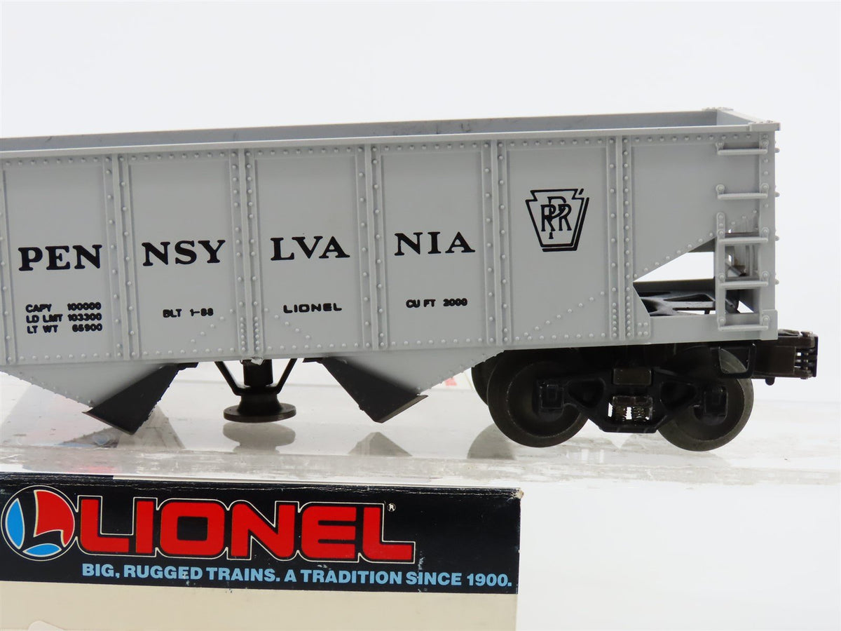 O Gauge 3-Rail Lionel 6-19806 PRR Pennsylvania Operating 2-Bay Hopper #19806