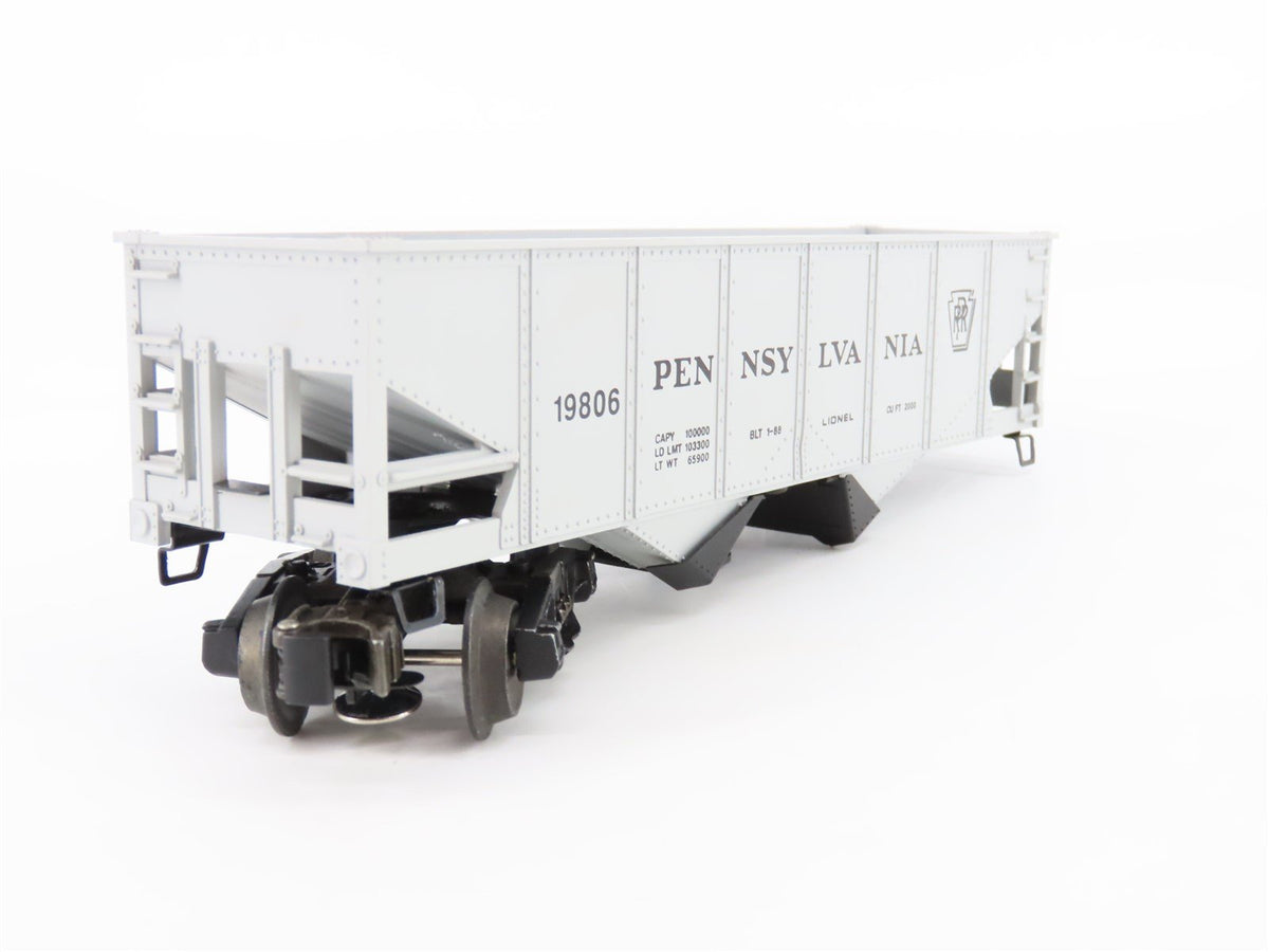 O Gauge 3-Rail Lionel 6-19806 PRR Pennsylvania Operating 2-Bay Hopper #19806